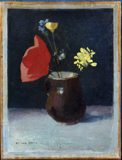 不明な画像 作： Odilon Redon