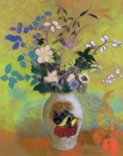 不明な画像 作： Odilon Redon