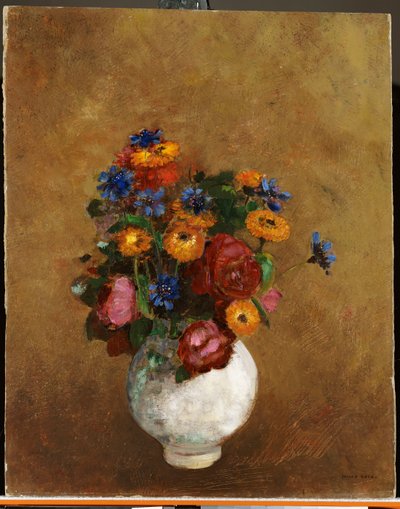 不明な画像 作： Odilon Redon