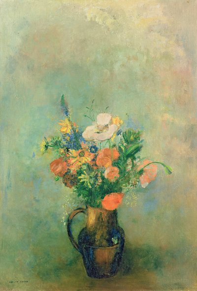 不明な画像 作： Odilon Redon