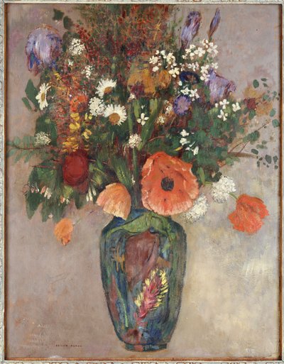 不明な画像 作： Odilon Redon