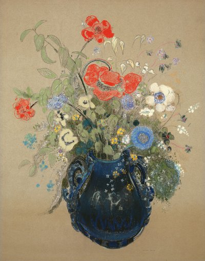 不明な画像 作： Odilon Redon