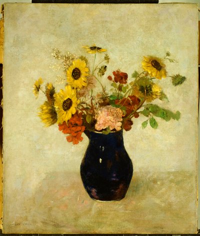 不明な画像 作： Odilon Redon