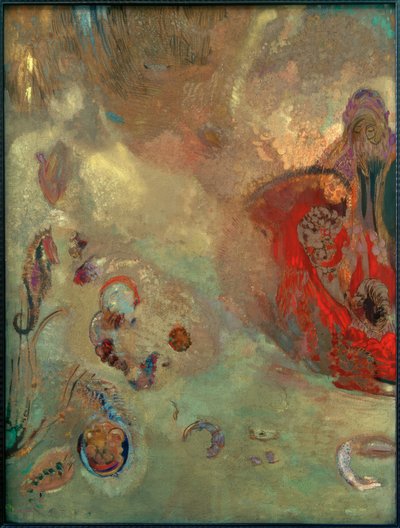 水中ビジョン 作： Odilon Redon
