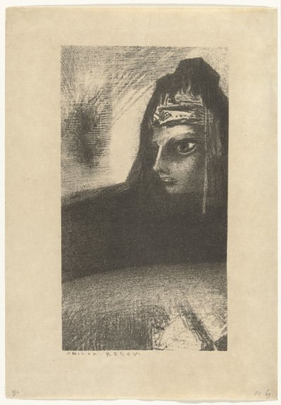 ズヴァルテ・スフィンクス ブラッククラウン 作： Odilon Redon