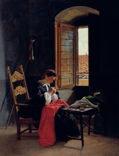 1859年4月26日、フィレンツェにて 作： Odoardo Borrani