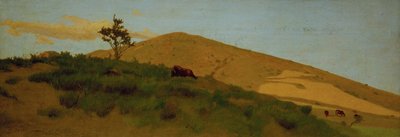 牧草地 作： Odoardo Borrani