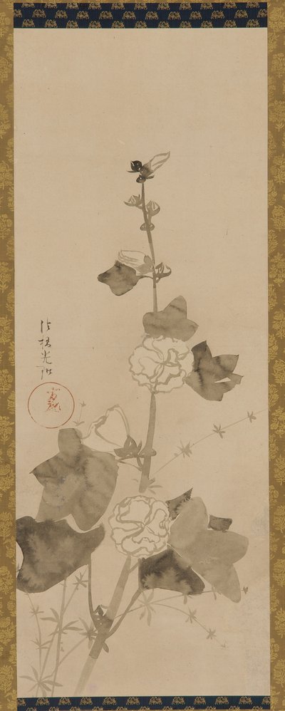 葵 江戸時代 17世紀後半～18世紀前半 作： Ogata Korin