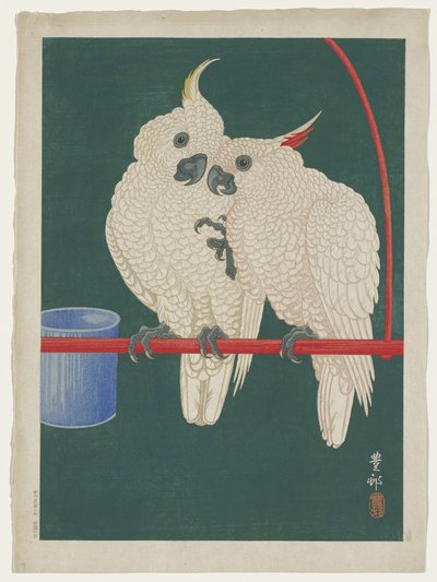 オカメインコ 作： Ohara Koson