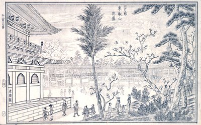江戸名所図会』p.17 作： Okada Shuntosai