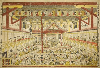 歌舞伎舞台での「かおみせ」の全体像 作： Okumura Masanobu