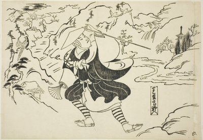 「やまといろたけ」シリーズより 高野山に到着する連勝（連勝高野入） 作： Okumura Masanobu