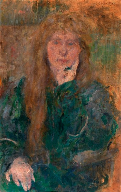 ナタリー・バーニー 1900年。 作： Olga Boznanska