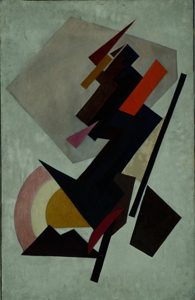 Abstracteの構成。シュプレマティズム、1910年代 作： Olga Rozanova