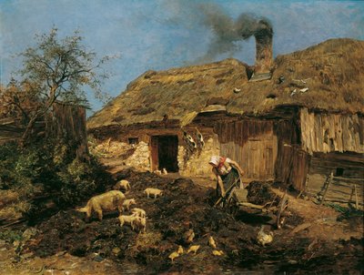 農場で働く 作： Olga Wisinger Florian