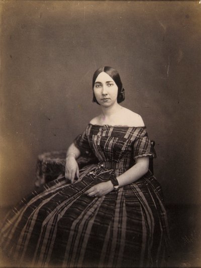若い女性の肖像 作： Oliver H. Willard