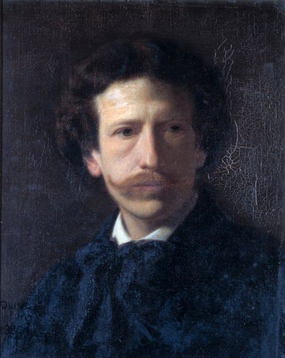 自画像 作： Oliver Ingraham Lay