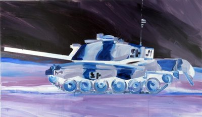 2015年2月2日（キャンバスにアクリル絵の具） 作： Olivier Morel