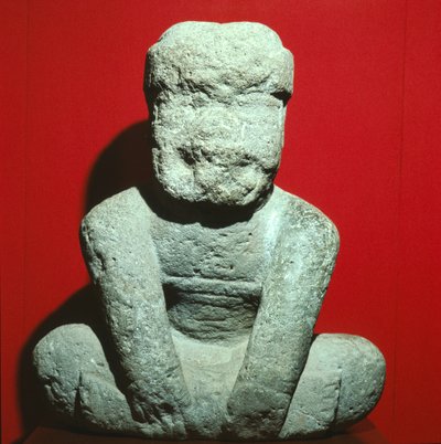 彫像、前古典期（石材） 作： Olmec Olmec