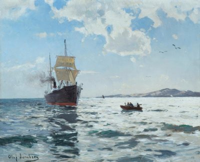 O.Jernberg、海軍の船 作： Olof Jernberg