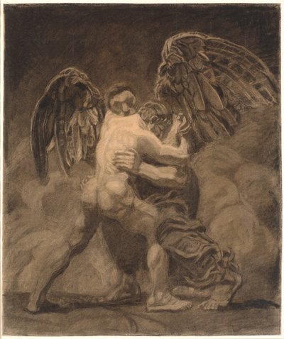 ヤコブと天使の戦い 作： Oluf Hartmann