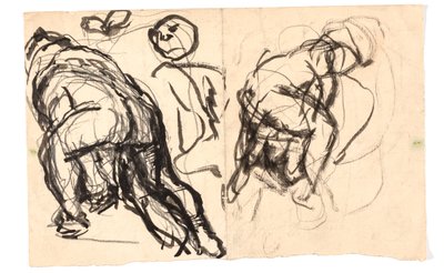 前屈みの研究 作： Oluf Hartmann