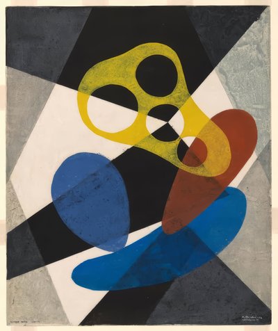 抒情詩 第19番 作： 恩地孝四郎