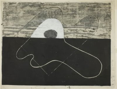 詩第15番：過去 作： 恩地孝四郎