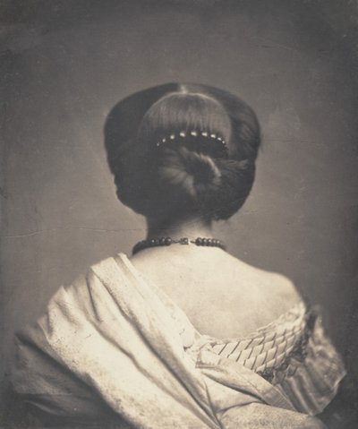 [後ろから見た女], ca. 1862年。 作： Onésipe Aguado de las Marismas