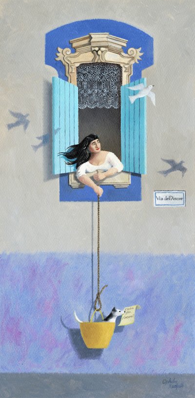 今夜は何をするの？ 作： Ophelia Redpath