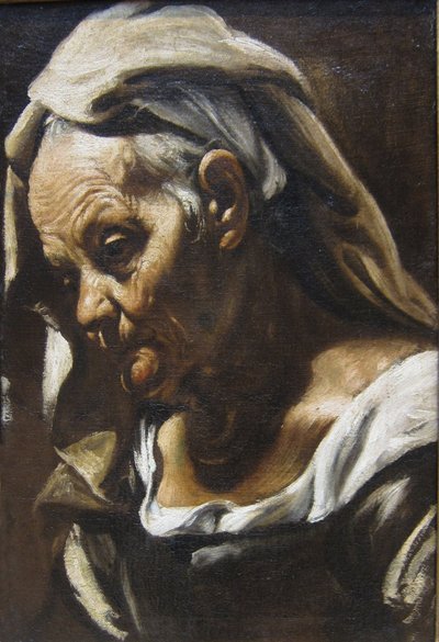 老婆の頭 作： Orazio Borgianni