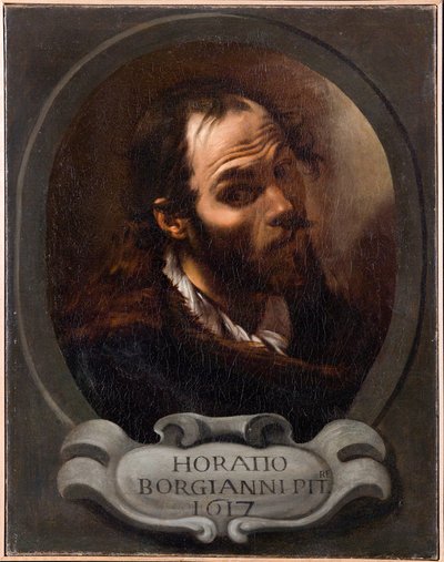 自画像、1615年 作： Orazio Borgianni