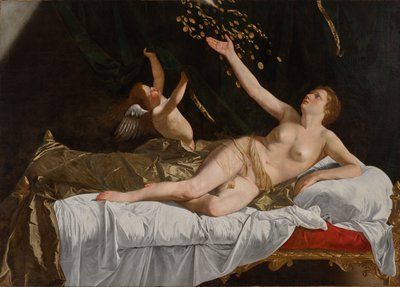 ダナエ 作： Orazio Gentileschi