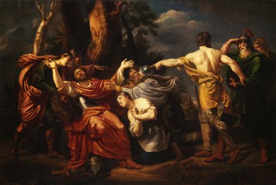 狙撃兵の野原のドミトリー・ドンスコイ、1805年。 作： Orest Adamovich Kiprensky