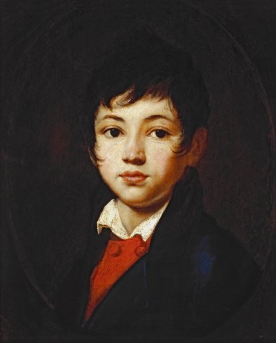 アレクサンドルチェリシチョフの肖像、1808年 作： Orest Adamovich Kiprensky