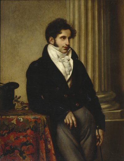 セルゲイ・セミオノビッチ・ウヴァロフ伯爵の肖像1786-1855、1815-1816 作： Orest Adamovich Kiprensky
