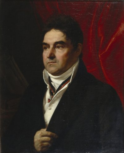 Vasily Semyonovich Khvostov 1756-1832、1814の肖像 作： Orest Adamovich Kiprensky