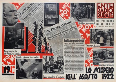 Rural Radio Organization Scholastic Radioprogramme N.67, 1936. 作： Oreste Gasperini