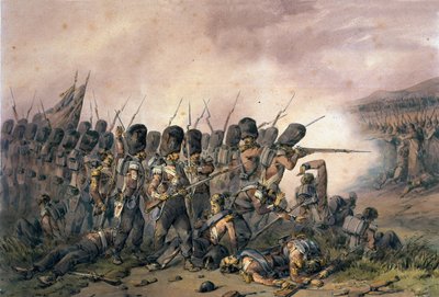 アルマの戦い、1854年9月20日 作： Orlando Norie