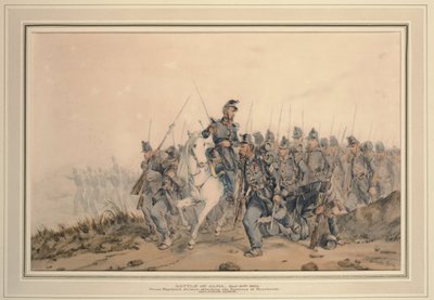 1854年9月20日のアルマの戦い、1854年 作： Orlando Norie
