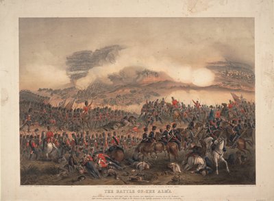 1854年、1854年9月20日のアルマの戦い 作： Orlando Norie