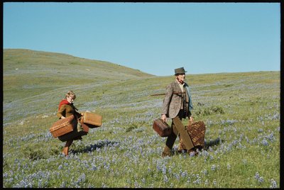 フレッド・アステアとペチュラ・クラーク、「フィニアンの虹」の撮影現場にて（写真） 1968年 作： オーランド・スエロ