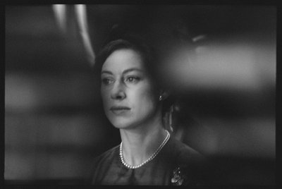ロサンゼルス訪問中のマーガレット王女 作： オーランド・スエロ