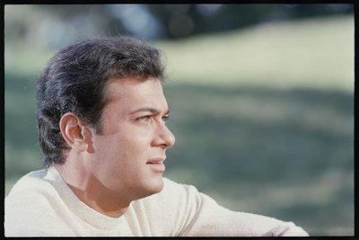 トニー・カーティスのポートレート 作： オーランド・スエロ