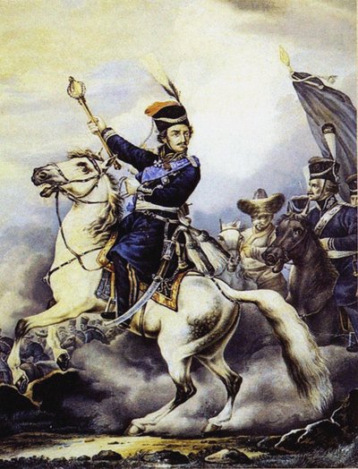 マトヴェイ・イワノビッチ・プラトフ伯爵 1757-1818 作： Orlowski