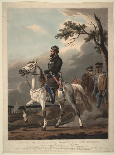 デニス・ダビドフ 1784年～1839年、1814年 作： Orlowski