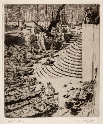 干潮、ポルト 作： Orville Houghton Peets