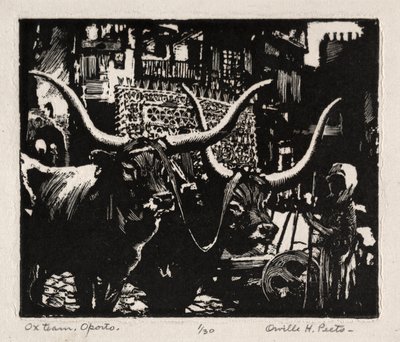 オックス・チーム、オポルト 作： Orville Houghton Peets