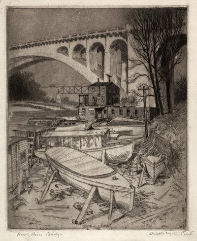 ロッキー川橋 作： Orville Houghton Peets