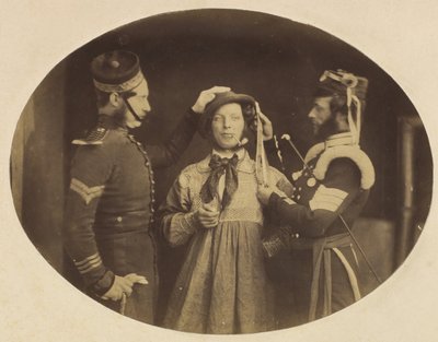 彼の国の希望、1855年。 作： Oscar Gustav Rejlander
